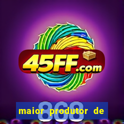 maior produtor de porco do brasil